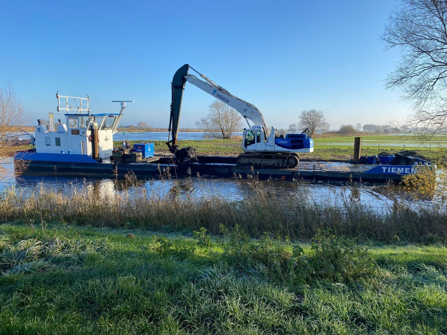 Aanpassen haven De Belt