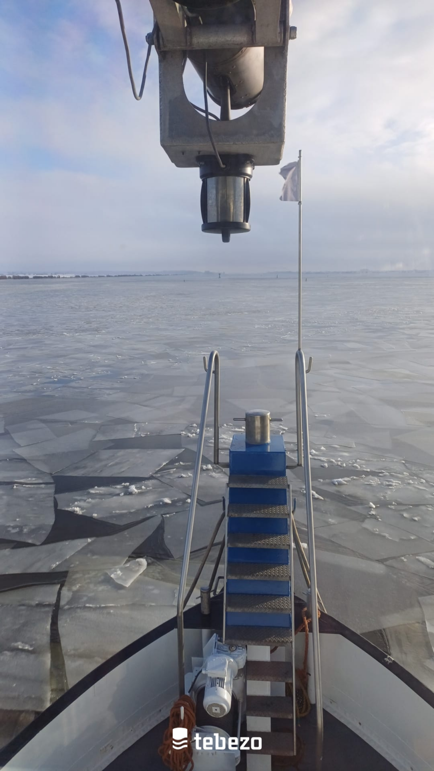 Winterweer? De vaarwegen blijven bevaarbaar!